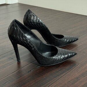 Elegant Black Stiletto Heels
